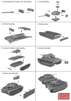 15mm German Panzer III Ausf. J,L,M & N (x5)