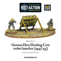 German Heer Howling Cow Rocket Launcher (1943-45) + Oval...