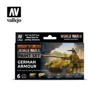 Vallejo: World War II Paint Set - WWII German Armour