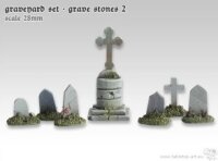 Graveyard Set - Gravestones 2