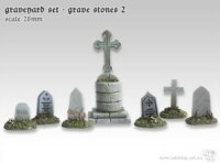 Friedhof Set - Grabsteine 2