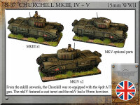 Churchill MkIII/IV & V Options (x3)