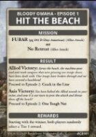 Bloody Omaha Campaign Card Pack