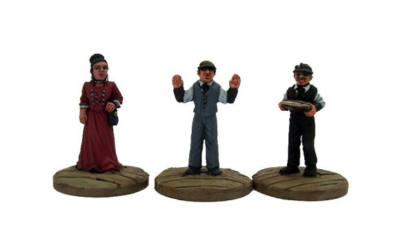 Dead Man`s Hand: Civilian Bank Figure Set