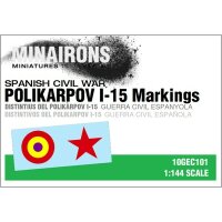 1/144 Polikarpov 1-15 Markings