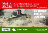 1/72 M3 Stuart I "Honey" Light Tank: M3 or M3A1...