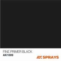 Fine Primer Black Spray 150ml