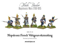 Napoleonic French Voltigeurs Skirmishing