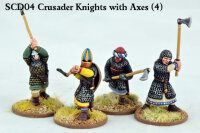 Crusader Knights with Double Handed Weapons (x4)