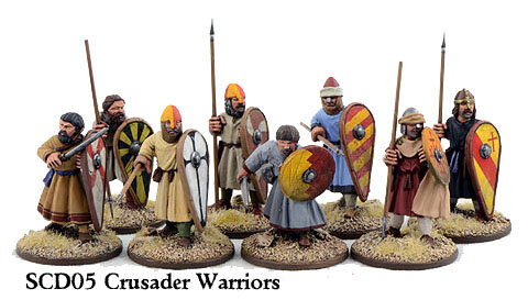 Crusader Sergeants on Foot (Warriors) (x8)