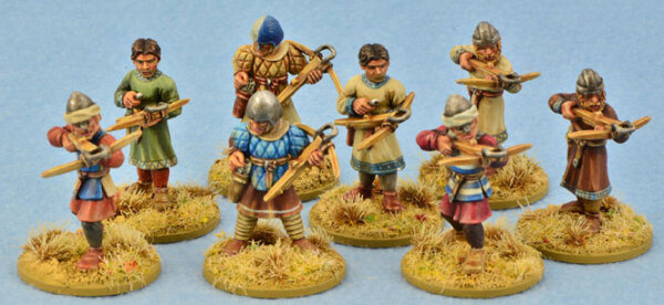 Crusaders/Milites Christi: Sergeants with Crossbows (x8)