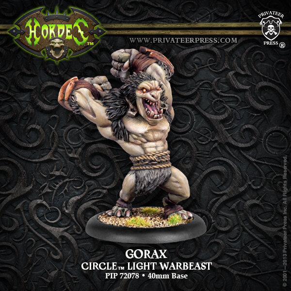 Circle Orboros Gorax Light Warbeast