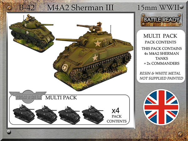 British Sherman III (x4)