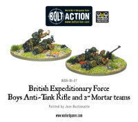 BEF Boys Anti-Tank Rifle and 2" Light Mortar Teams