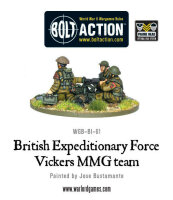 Early War British Expeditionary Force Vickers MMG Team