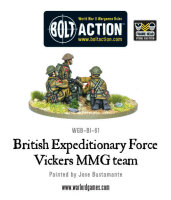 Early War British Expeditionary Force Vickers MMG Team