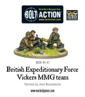 Early War British Expeditionary Force Vickers MMG Team