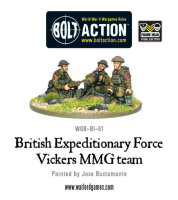 Early War British Expeditionary Force Vickers MMG Team