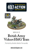 British Army Vickers MMG Team