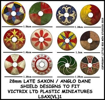 Late Saxon / Anglo Dane Shield Designs 1