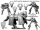 Teutonic Knights: Mounted Teutonic Knights - Lance Upright