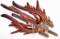 Dropfleet Commander: Shaltari Battlecruiser - Ruby/Sapphire