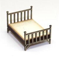 28mm Double Brass Bed