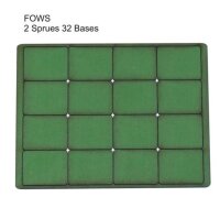 FOW Small Bases - Green (x32)