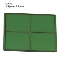 FOW Large Bases - Green (x8)