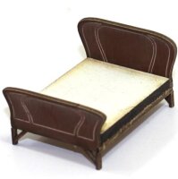 28mm Double Wood Bed