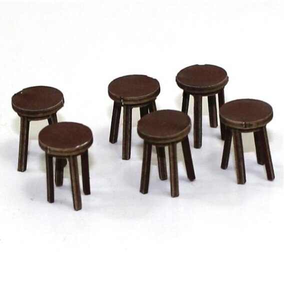 28mm Bar Stools (x6)