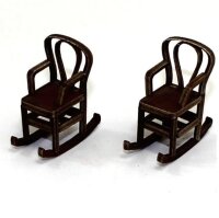 28mm Bentwood Back Rocking Chairs (x2)