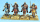 Moor Light Cavalry Three (x4)