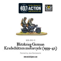 Blitzkrieg German Kradschützen Motorcycle (1939-42)