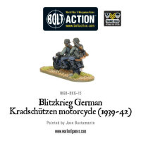 Blitzkrieg German Kradschützen Motorcycle (1939-42)