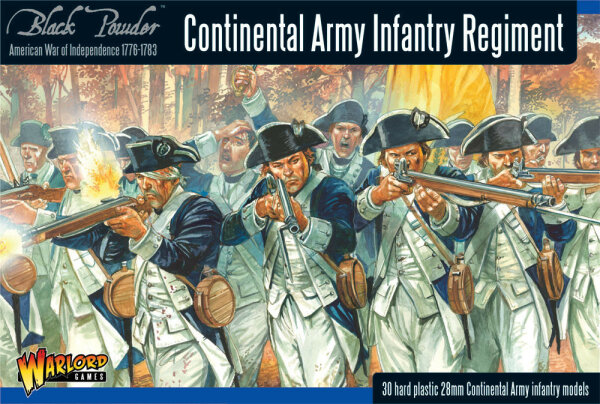 American War of Independence: Continental Army Infantry Regiment