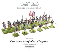 American War of Independence: Continental Army Infantry...