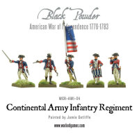 American War of Independence: Continental Army Infantry Regiment