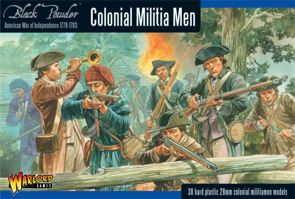 American War of Independence: Colonial Militia Men