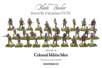 American War of Independence: Colonial Militia Men