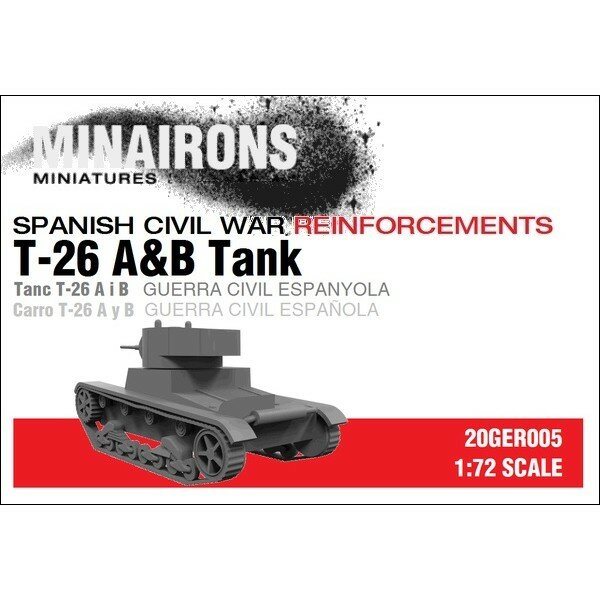 1/72 T26 A/B Tank (x1)