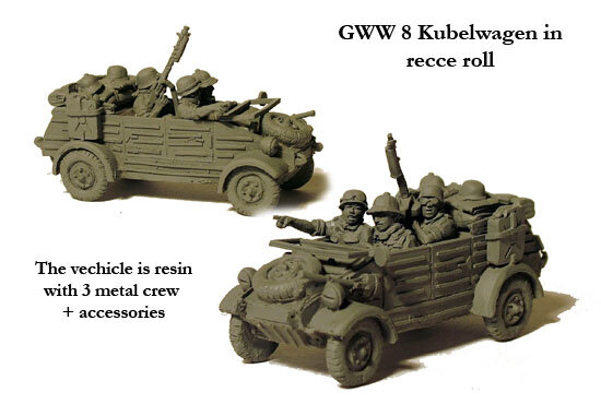 Kübelwagen in Reconnaissance Role