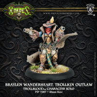 Trollbloods Braylen Wanderheart, Trollkin Outlaw Character