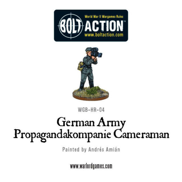 Germany Army Propagandakompanie Cameraman