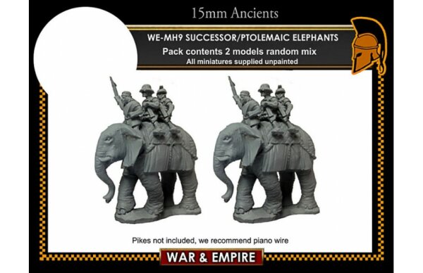 Macedonian Later Successors: Ptolemaic Elephants