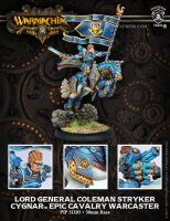 Cygnar Epic Cavalry Warcaster Coleman Stryker