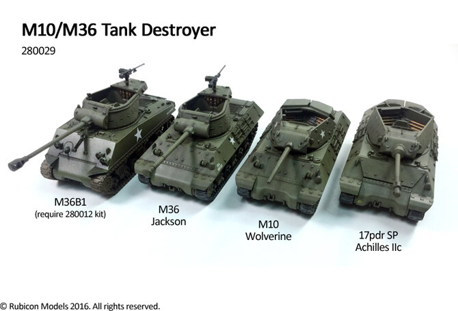 1/72 1/87 1/144 1/100 1/56 1/48 1/200 m-10 Achillies  Scale WWII Model Tank 