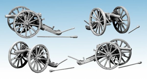 Prussian: 4pdr Gun (Super Detail)