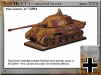 Tiger II, Henschel (x3)