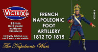 Napoleonic French Foot Artillery 1812 to 1815